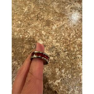 New Mens Tungsten wedding ring size 8